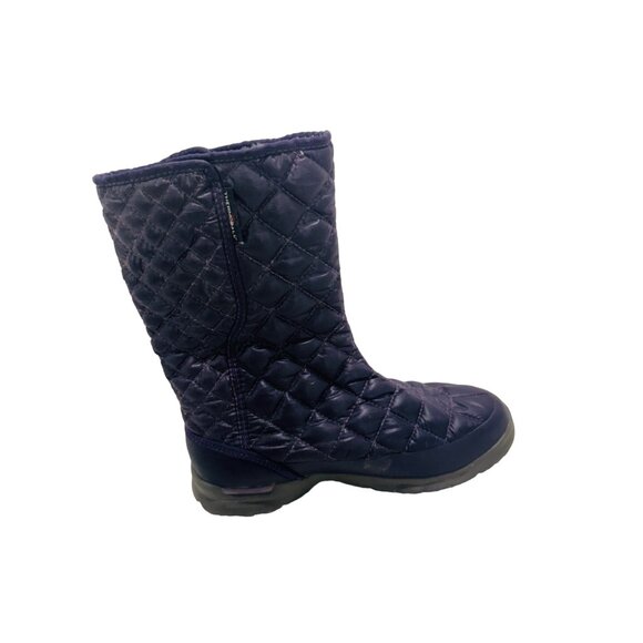 The North Face Thermoball Women Quilted Insulated Winter Boots Size 7 Purple - Picture 5 of 13
